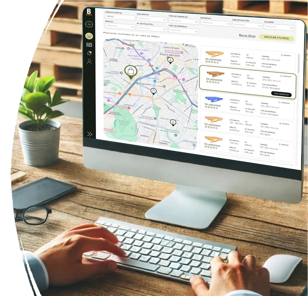 BeePallet lanza su nueva versión: anuncios sobre mapa interactivo