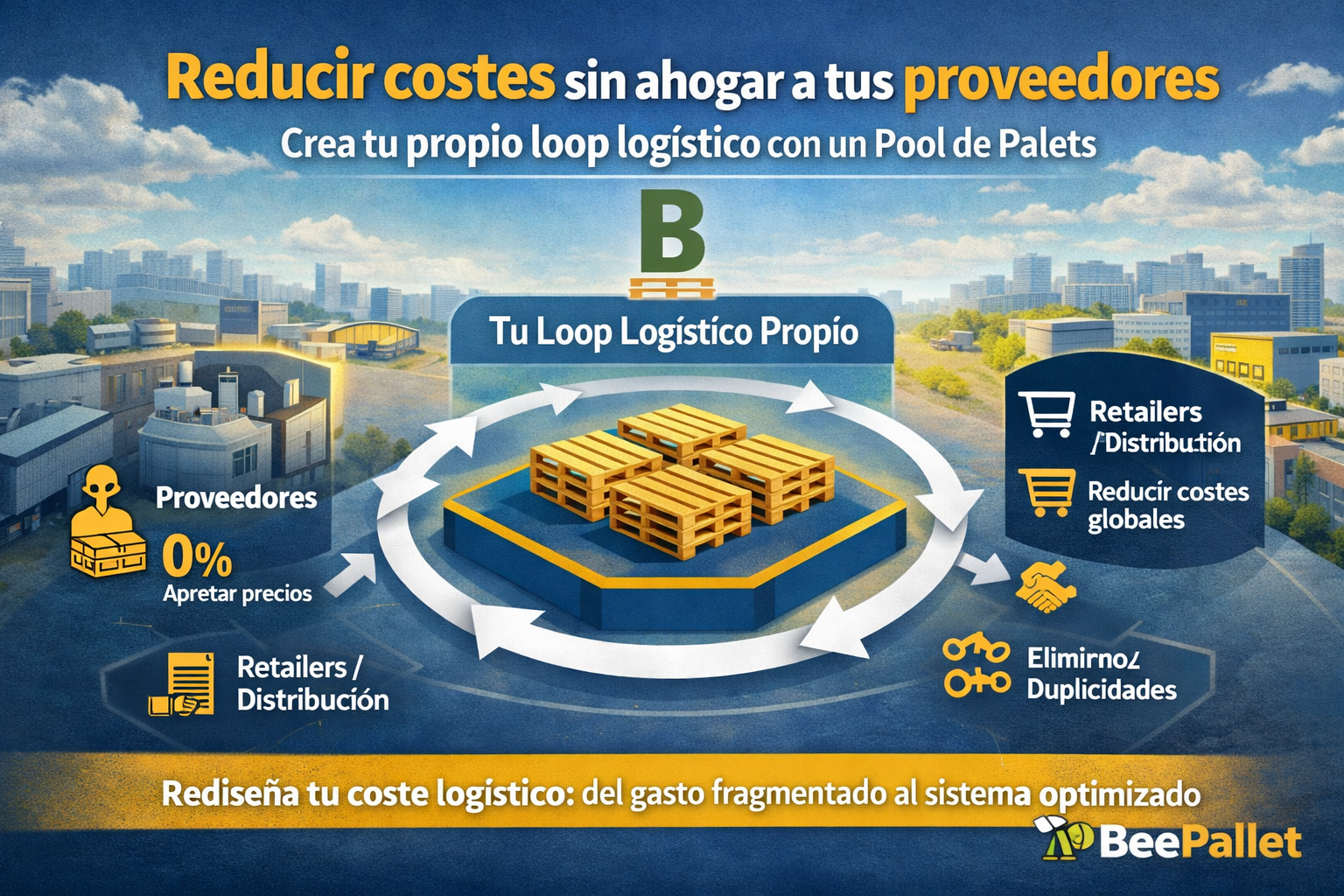 crea tu propio loop logístico con BeePallet